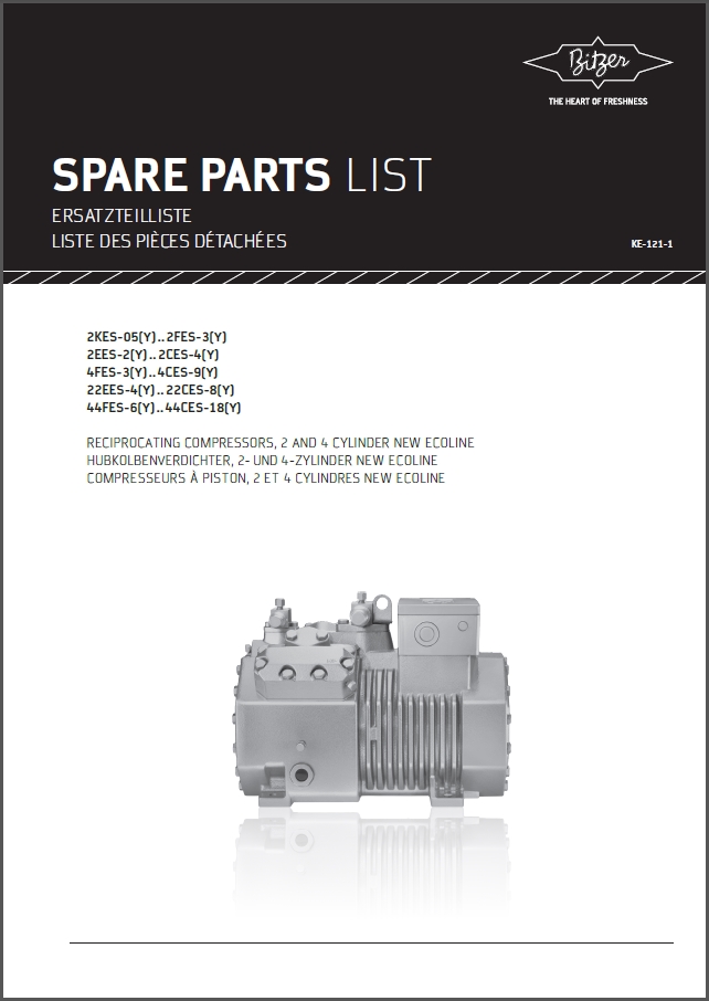 Spare parts list 2KES-05...4CES-9