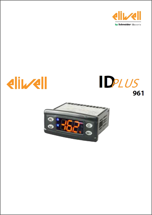 Электронный контроллер Eliwell IDPlus 961 (инструкция по эксплуатации)