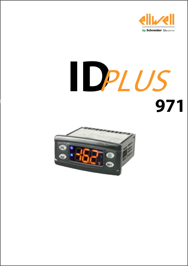 Электронный контроллер Eliwell IDPlus 971 (инструкция по эксплуатации)