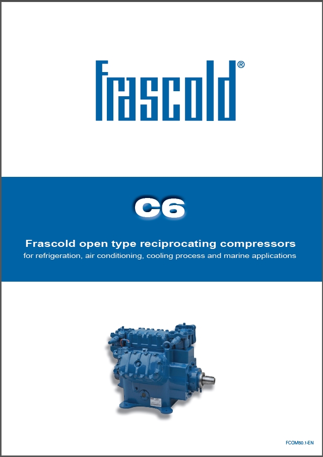 Поршневые компрессоры открытого типа Frascold