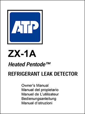 Течеискатель электронный TIF ZX-1A (Инструкция)