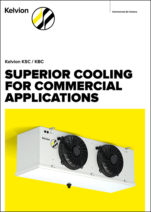Коммерческие кубические воздухоохладители Kelvion серии KSC_KBC