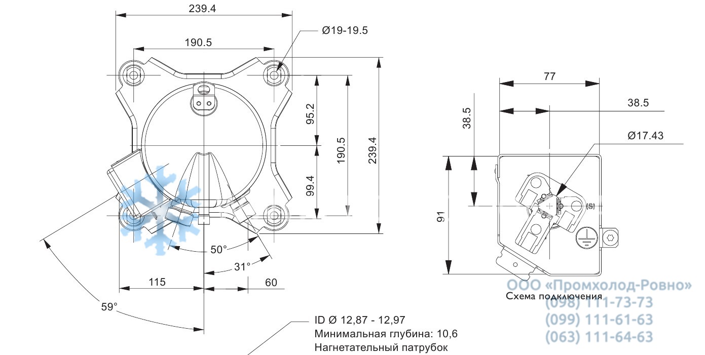 Dimensions YM34_102 - 1