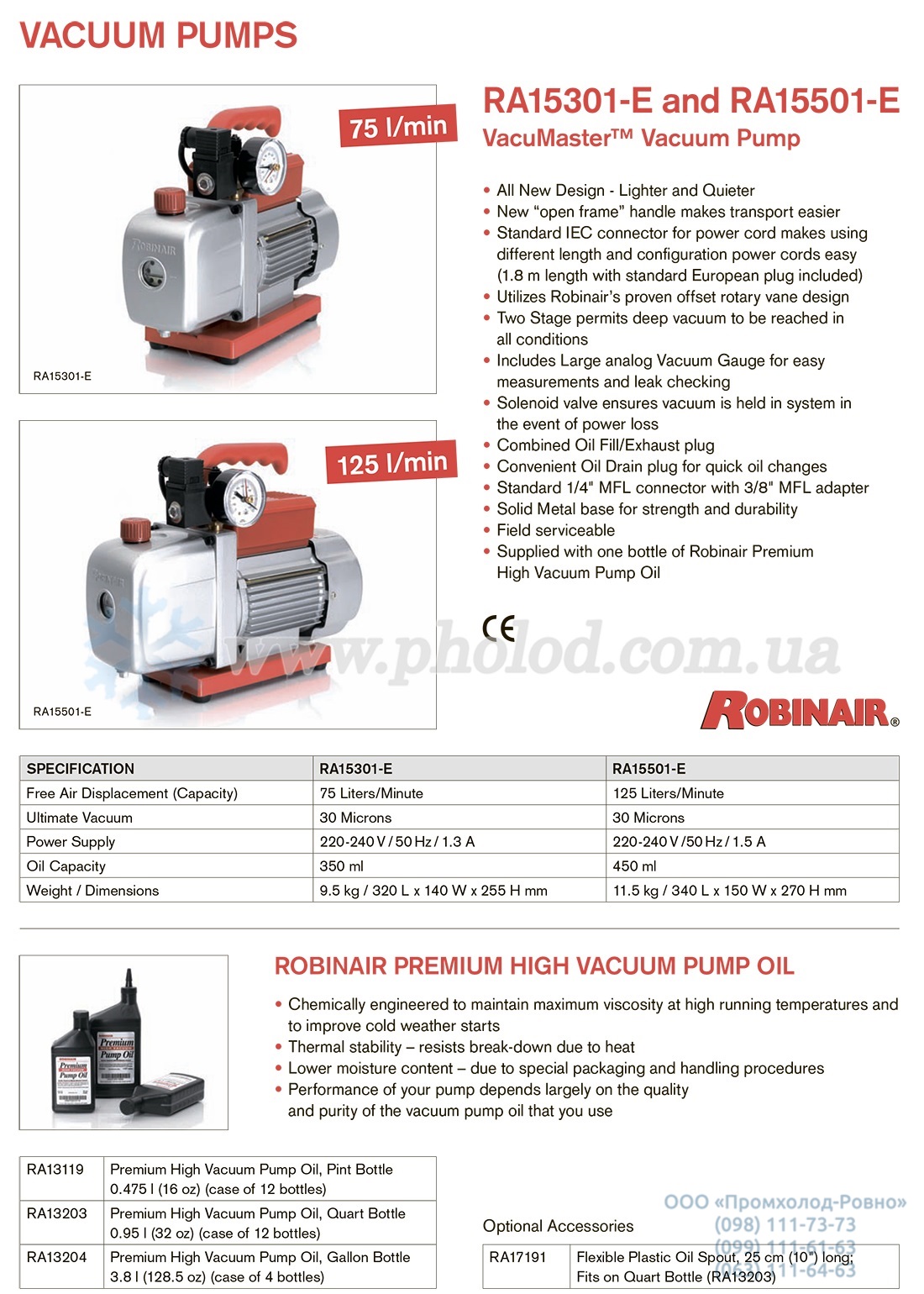robinair vacuum pump - 4